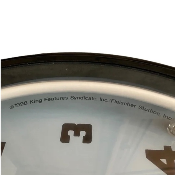 Burns Betty Boop Neon Wall Clock Blue 20" - Picture 7 of 7